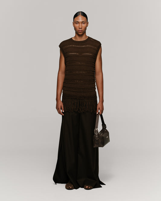 Crocheted Vest Cosecha