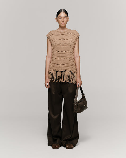 Crocheted Vest Cosecha