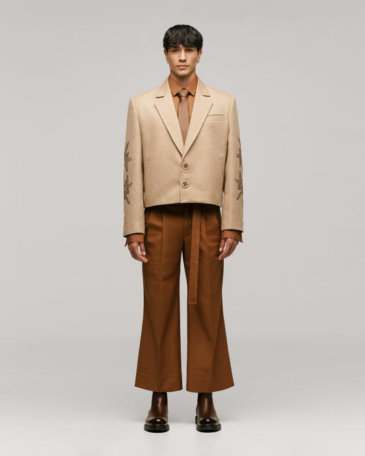 Alirio Cross-stitch Blazer