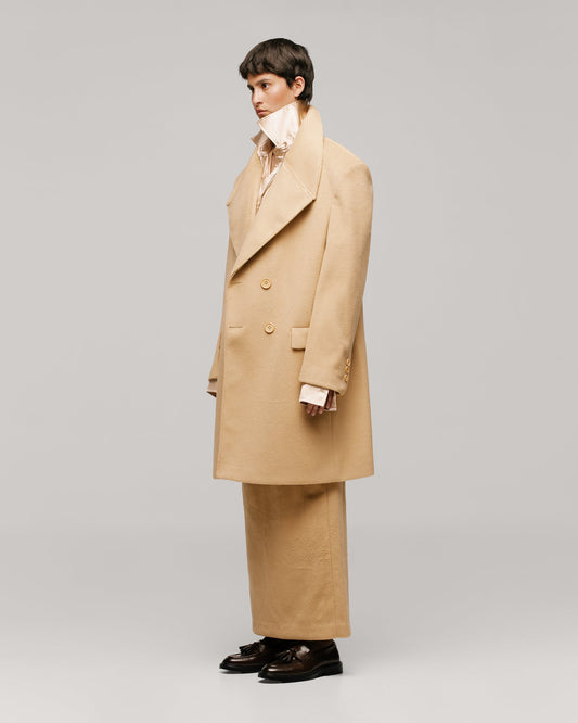 Pollen Beige Overcoat