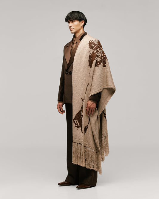 Alirio Cross-stitch Handmade Blanket