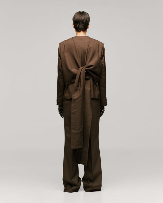 Traje sastre café Herencia