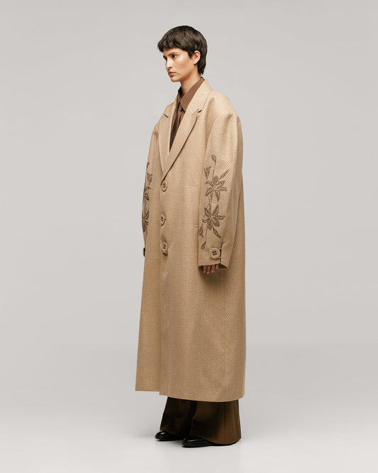 Alirio Cross-stitch Coat